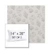 Picture of Nantucket Fossil | Set of 2 | 14" X 28" Sunbrella Outdoor Throw Pillows with Premium Inserts
