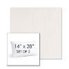 Picture of Nova Parchment | Set of 2 | 14" X 28" Sunbrella Outdoor Throw Pillows with Premium Inserts