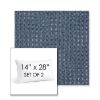 Picture of Nurture Indigo | Set of 2 | 14" X 28" Sunbrella Outdoor Throw Pillows with Premium Inserts
