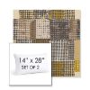 Picture of Pop Corn | Set of 2 | 14" X 28" Sunbrella Outdoor Throw Pillows with Premium Inserts