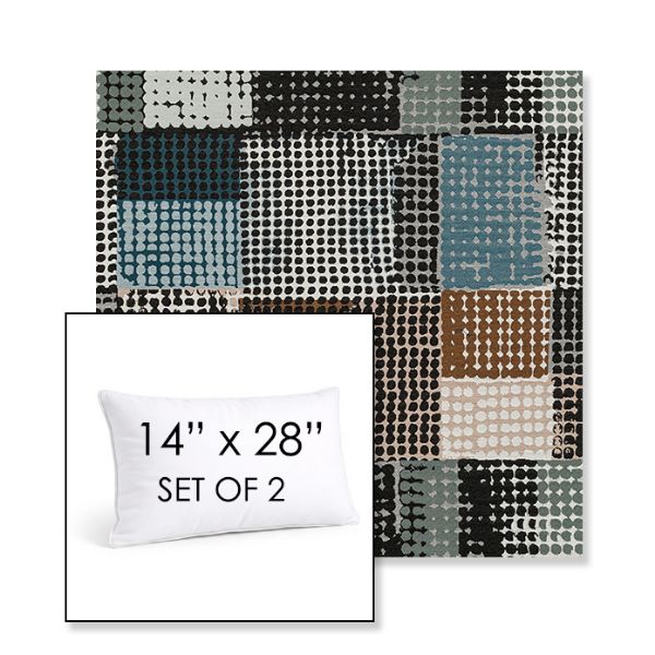Picture of Pop Fizz | Set of 2 | 14" X 28" Sunbrella Outdoor Throw Pillows with Premium Inserts