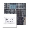 Picture of Pop Patch | Set of 2 | 14" X 28" Sunbrella Outdoor Throw Pillows with Premium Inserts