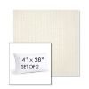 Picture of Proven Ivory | Set of 2 | 14" X 28" Sunbrella Outdoor Throw Pillows with Premium Inserts