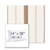 Picture of Revival Sand | Set of 2 | 14" X 28" Sunbrella Outdoor Throw Pillows with Premium Inserts