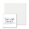 Picture of Ritsy Salt | Set of 2 | 14" X 28" Sunbrella Outdoor Throw Pillows with Premium Inserts