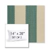 Picture of Rothko Mermaid | Set of 2 | 14" X 28" Sunbrella Outdoor Throw Pillows with Premium Inserts