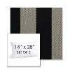 Picture of Rothko Stone Harbor | Set of 2 | 14" X 28" Sunbrella Outdoor Throw Pillows with Premium Inserts
