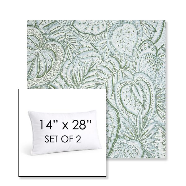 Picture of Sensibility Spring | Set of 2 | 14" X 28" Sunbrella Outdoor Throw Pillows with Premium Inserts
