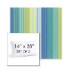 Picture of Seville Seaside | Set of 2 | 14" X 28" Sunbrella Outdoor Throw Pillows with Premium Inserts