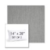 Picture of Switch Silver | Set of 2 | 14" X 28" Sunbrella Outdoor Throw Pillows with Premium Inserts