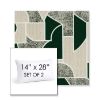 Picture of Territory Oxide | Set of 2 | 14" X 28" Sunbrella Outdoor Throw Pillows with Premium Inserts
