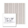 Picture of Tranquil Linen | Set of 2 | 14" X 28" Sunbrella Outdoor Throw Pillows with Premium Inserts