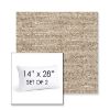 Picture of Tundra Rye | Set of 2 | 14" X 28" Sunbrella Outdoor Throw Pillows with Premium Inserts