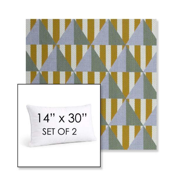 Picture of Buoy Key West | Set of 2 | 14" X 30" Sunbrella Outdoor Throw Pillows with Premium Inserts