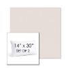 Picture of Dither Snow | Set of 2 | 14" X 30" Sunbrella Outdoor Throw Pillows with Premium Inserts