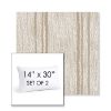 Picture of Harvest Kaolin | Set of 2 | 14" X 30" Sunbrella Outdoor Throw Pillows with Premium Inserts