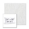 Picture of Improve White | Set of 2 | 14" X 30" Sunbrella Outdoor Throw Pillows with Premium Inserts