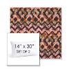 Picture of Inga Gypsy | Set of 2 | 14" X 30" Sunbrella Outdoor Throw Pillows with Premium Inserts
