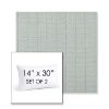 Picture of Kaia Mist | Set of 2 | 14" X 30" Sunbrella Outdoor Throw Pillows with Premium Inserts