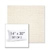 Picture of Kudos Vellum | Set of 2 | 14" X 30" Sunbrella Outdoor Throw Pillows with Premium Inserts