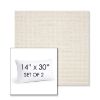 Picture of Nurture White | Set of 2 | 14" X 30" Sunbrella Outdoor Throw Pillows with Premium Inserts