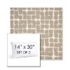 Picture of Toggle Driftwood | Set of 2 | 14" X 30" Sunbrella Outdoor Throw Pillows with Premium Inserts