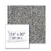 Picture of Tundra Atlantis | Set of 2 | 14" X 30" Sunbrella Outdoor Throw Pillows with Premium Inserts