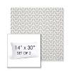 Picture of Underline Dove | Set of 2 | 14" X 30" Sunbrella Outdoor Throw Pillows with Premium Inserts