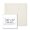 Picture of Adena Canvas | Set of 2 | 18" X 24" Sunbrella Outdoor Throw Pillows with Premium Inserts