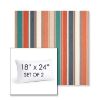 Picture of Ascend Punch | Set of 2 | 18" X 24" Sunbrella Outdoor Throw Pillows with Premium Inserts