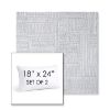 Picture of Boro Elegance | Set of 2 | 18" X 24" Sunbrella Outdoor Throw Pillows with Premium Inserts