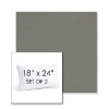 Picture of Canvas Charcoal | Set of 2 | 18" X 24" Sunbrella Outdoor Throw Pillows with Premium Inserts