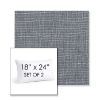 Picture of Cassava Slate | Set of 2 | 18" X 24" Sunbrella Outdoor Throw Pillows with Premium Inserts