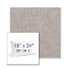 Picture of Cassava Stone | Set of 2 | 18" X 24" Sunbrella Outdoor Throw Pillows with Premium Inserts