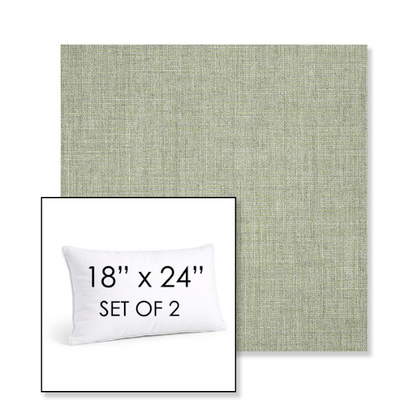 Picture of Cast Oasis | Set of 2 | 18" X 24" Sunbrella Outdoor Throw Pillows with Premium Inserts