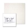 Picture of Crush Snow | Set of 2 | 18" X 24" Sunbrella Outdoor Throw Pillows with Premium Inserts