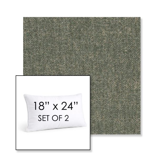 Picture of Dither Fern | Set of 2 | 18" X 24" Sunbrella Outdoor Throw Pillows with Premium Inserts
