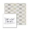 Picture of Dream Dune | Set of 2 | 18" X 24" Sunbrella Outdoor Throw Pillows with Premium Inserts