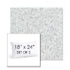 Picture of Exquisite Mist | Set of 2 | 18" X 24" Sunbrella Outdoor Throw Pillows with Premium Inserts