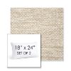 Picture of Litchfield Sand | Set of 2 | 18" X 24" Sunbrella Outdoor Throw Pillows with Premium Inserts