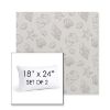 Picture of Nantucket Fossil | Set of 2 | 18" X 24" Sunbrella Outdoor Throw Pillows with Premium Inserts