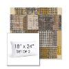 Picture of Pop Corn | Set of 2 | 18" X 24" Sunbrella Outdoor Throw Pillows with Premium Inserts