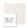 Picture of Poros Eggshell | Set of 2 | 18" X 24" Sunbrella Outdoor Throw Pillows with Premium Inserts