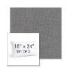 Picture of Proof Slate | Set of 2 | 18" X 24" Sunbrella Outdoor Throw Pillows with Premium Inserts