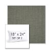 Picture of Proven Olive | Set of 2 | 18" X 24" Sunbrella Outdoor Throw Pillows with Premium Inserts