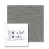 Picture of Ritsy Fog | Set of 2 | 18" X 24" Sunbrella Outdoor Throw Pillows with Premium Inserts
