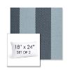 Picture of Rothko Oceanfront | Set of 2 | 18" X 24" Sunbrella Outdoor Throw Pillows with Premium Inserts