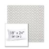 Picture of Underline Dove | Set of 2 | 18" X 24" Sunbrella Outdoor Throw Pillows with Premium Inserts