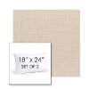 Picture of Willa Linen | Set of 2 | 18" X 24" Sunbrella Outdoor Throw Pillows with Premium Inserts