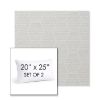 Picture of Amalfi Sand | Set of 2 | 20" X 25" Sunbrella Outdoor Throw Pillows with Premium Inserts